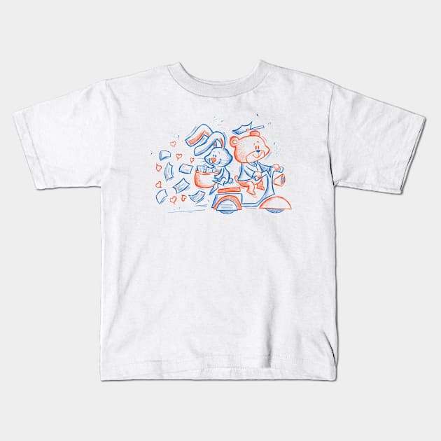 Letters Kids T-Shirt by edvill